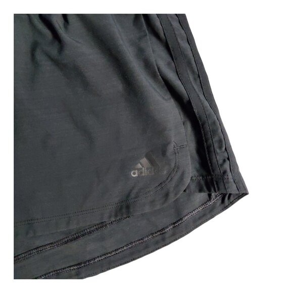 Adidas Activewear Shorts Women's Size Medium Black Athletic Gym - Picture 6 of 8